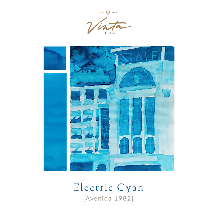 Electric Cyan [Avenida, 1982]